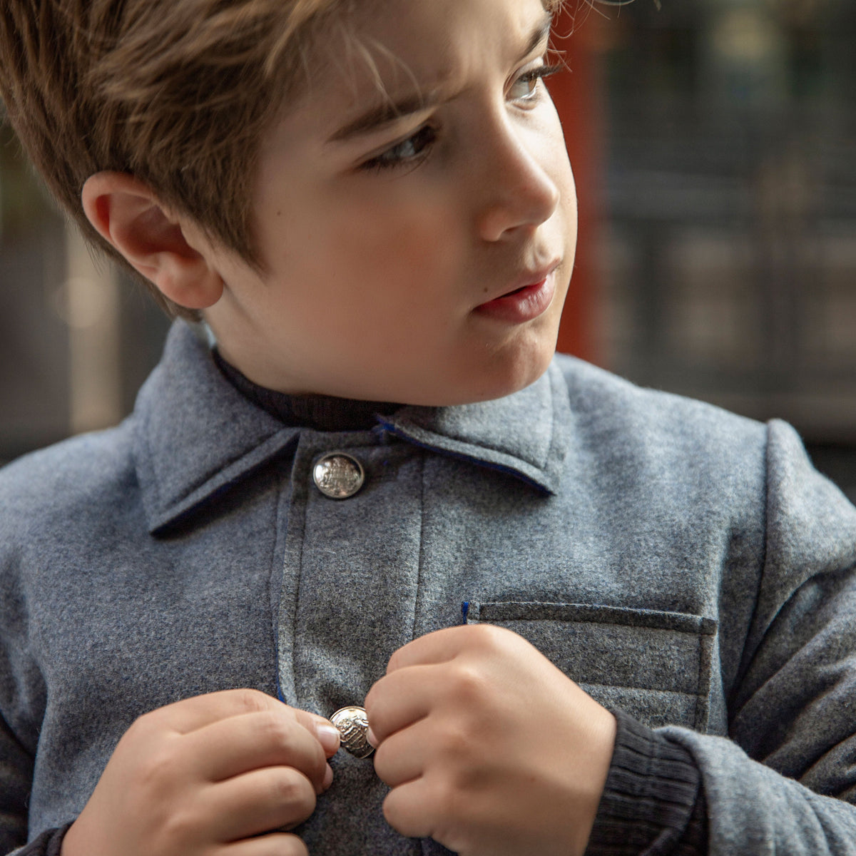 Boys Wool Jacket - Denali Outerwear