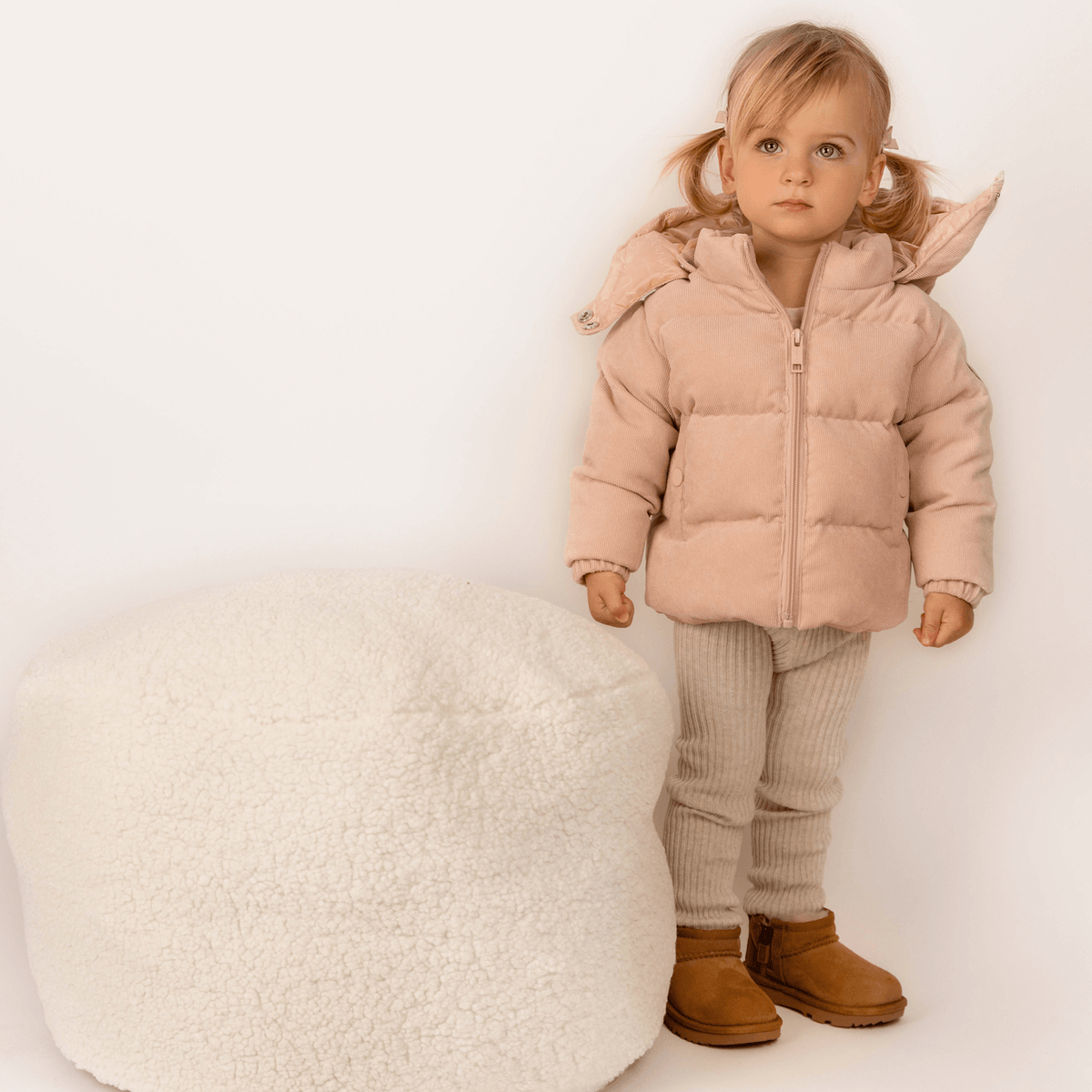 Petal Corduroy Coat